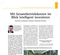 Mit Gesamtbetriebskosten im Blick intelligent investieren